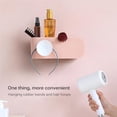 thumbnail image 1 of ruzhgo Hair Dryer Rack No Drilling Bathroom Toilet Storage Rack Wall Hanging Hair Dryer Rack Home Storage Organizer Hairdryer Holder, 1 of 9