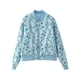 thumbnail image 4 of HH TRAF Chaqueta bomber de moda para mujer, otoño e invierno, chaqueta acolchada, elegante, de manga larga, con cremallera, bolsillo decorado, chaqueta cálida, 4 of 4