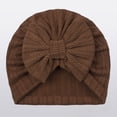 thumbnail image 4 of Baby Girls Turban Hats With Bow Caps Bonnets Headwraps For Toddlers Toddler Baby Sun Hat Kids Summer UPF 50+ for Boys Girls Adjustable Beach Hats with Bucket Wide Brim Age, 4 of 4