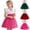 Hot Pink, variant on ATOGUTA Dress for Girls Tulle Party Birthday Poster Formal Fancy Flower Princess Dresses Size 3T-10, Green
