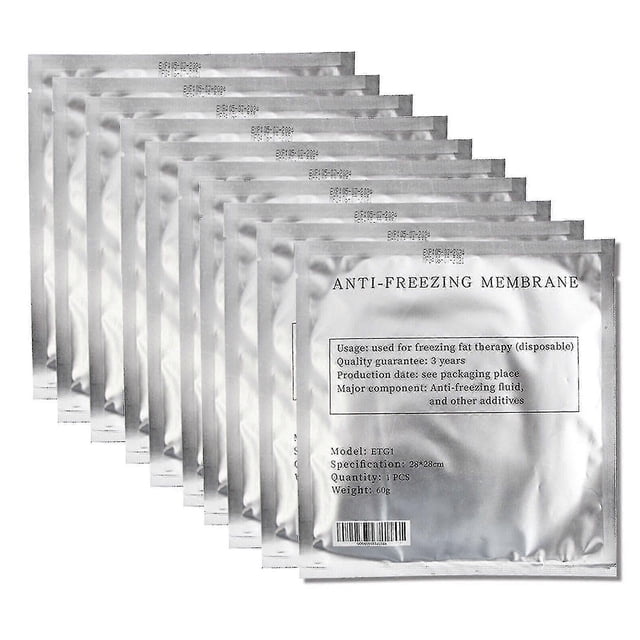 10pcs Anti-freezing Membrane For Frozen Fat Therapy Cryo Pads Antifreeze Film
