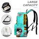 thumbnail image 4 of Carl el Coleccionista-theme Backpack, Campus style schoolbag Bookbag with Adjustable Shoulder Straps And Large Zip Compartment, Unisex Travel Bags.42x30x15cm, 4 of 6