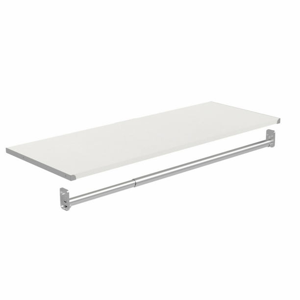 ClosetMaid Modular Closet Shelf & Hang Rod Kit