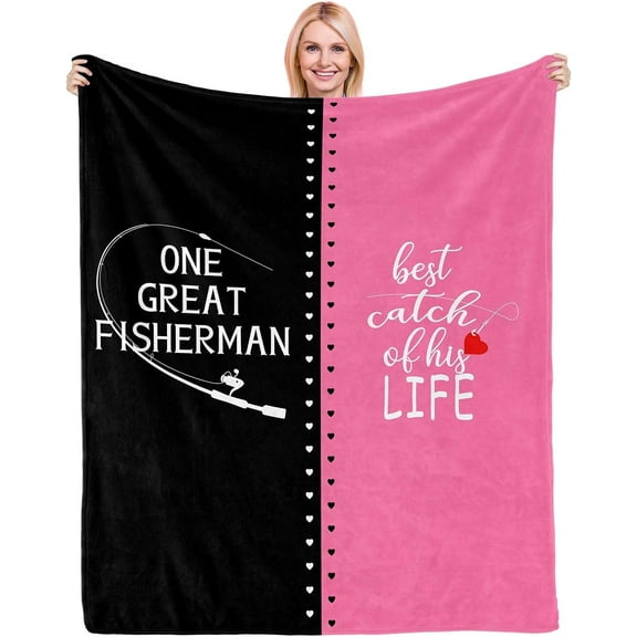 DAJU Bride Groom Gifts Wedding Engagement Gifts for Couples Newlywed Gifts for Couples Best Bride and Groom Blanket Present Anniversary Bridal Shower Gift Ideas for Her Him(50*60inch)
