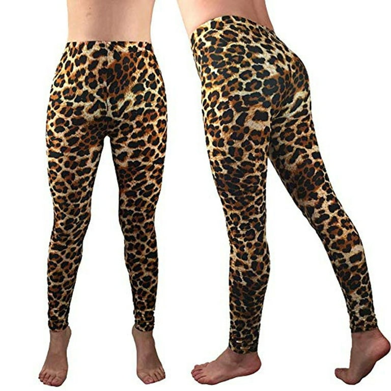 TENSUNNYD Women Yoga Joggers Pant Stretch Yoga Leggings Fitness Running Sports Leopar Active Pants Yoga Running Leggings