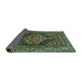 thumbnail image 2 of Ahgly Company Indoor Rectangle Persian Turquoise Blue Traditional Area Rugs, 2' x 3', 2 of 4