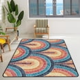 thumbnail image 2 of Crawling Indoor Carpet Play Mat Wavy Bohemian for Living Room Bedroom Educational Nursery Floor Mat Area Rugs 60x39in Carpet Runner, 2 of 6