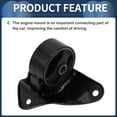 thumbnail image 6 of Unique Bargains Engine Motor Mount, ENGINE MOUNTING No.MR316642 for MITSUBISHI RVR Black, 1 Pc, 6 of 6