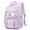 Purple, variant on Girls School Backpack Lightweight Waterproof Backpack for Teen Girls, Large Casual Bookbag with Cute Ornament for Elementary Middle School 28L