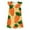 Orange1, variant on Hihipz Toddler Girls Dresses Cute Print Fly Sleeve A-Line Dress Kids Girls Summer Lightweight And Comfortable Home Use Dresses,3 -4 Years