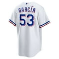thumbnail image 3 of Men's Nike Adolis Garcia White Texas Rangers Home Replica Jersey, 3 of 3