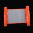 thumbnail image 3 of Cama flotante inflable para hombre y mujer, hamaca de agua portátil gruesa más grande, silla de salón para piscina, foto de verano, color naranja, 3 of 10