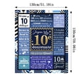 thumbnail image 2 of Soft Cozy Throw Blanket Warm Bed Couch Fuzzy Comfortable Lightweight Decorative Microfiber All Season, 2 of 4
