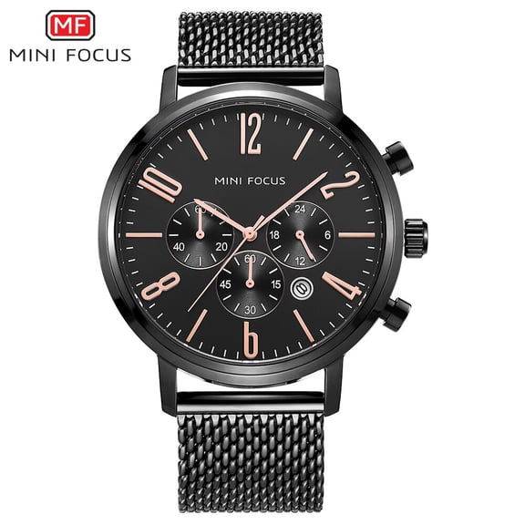 Luxury Watches Men Waterproof Stainless Steel Wristwatches