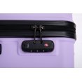 thumbnail image 7 of 3 Piece Luggage Sets,ABS Lightweight Suitcase with Two Hooks,Suitcases with Wheels TSA Lock,20/24/28,Lavender purple, 7 of 7