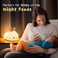 thumbnail image 3 of Kids Night Light,rechargeable,touch Rabbit Led Baby Night Light,portable Silicone,usb, 3 of 5