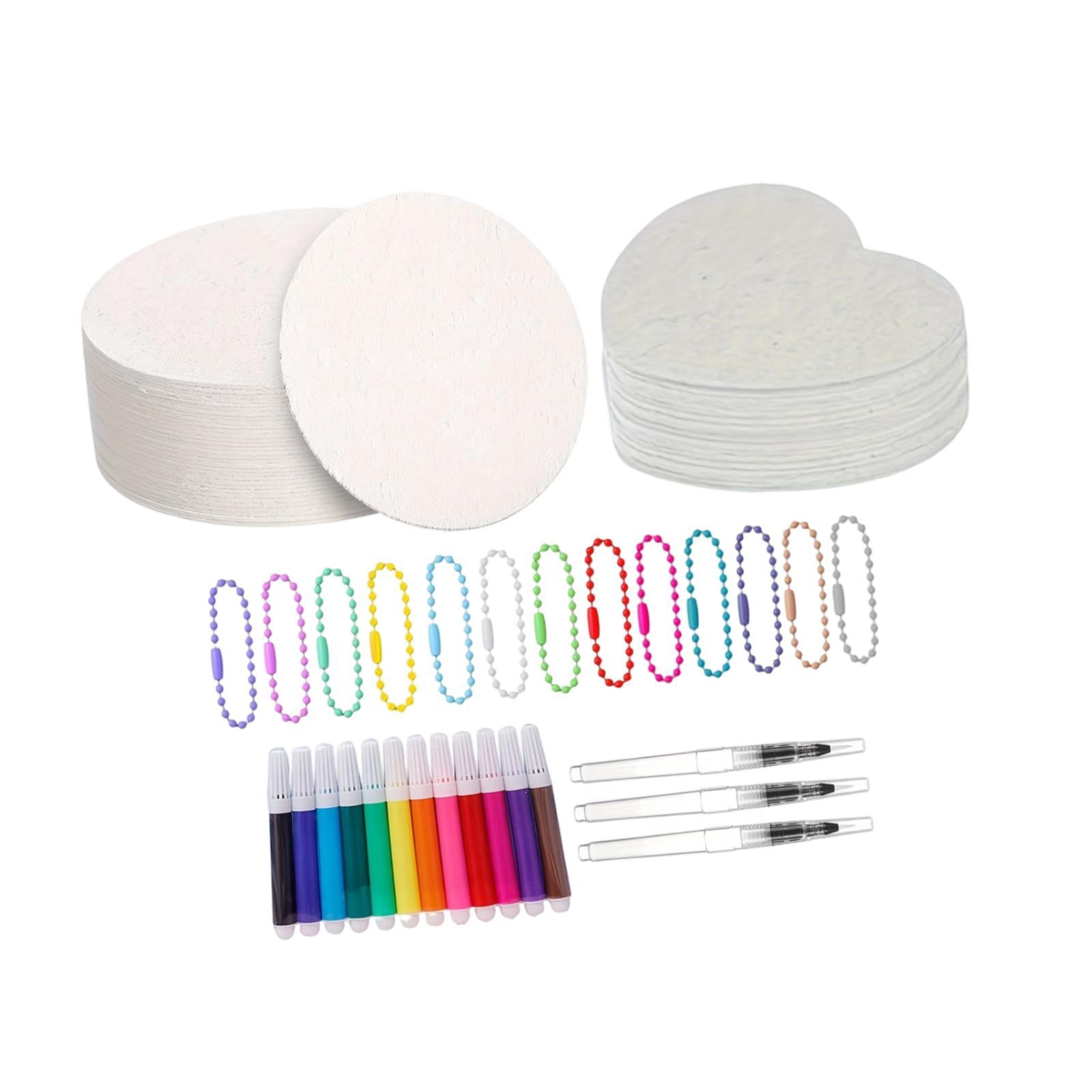 GUOOL Foam Texture Painting Kit Drawing DIY Art Set DIY Convenient Crafts Gift Home Texture Tool with Markers for Girls Kids