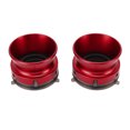thumbnail image 1 of 1 Pair Professional NAB Hub Adapters for Reel to Reel Tape Recorders - 10 Inch Aluminum Alloy Universal Loading Device with Lock Mechanism, 1 of 7