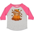 thumbnail image 3 of Inktastic Owl in a Pumpkin- Cute for Halloween and Thanksgiving Boys or Girls Toddler T-Shirt, 3 of 5
