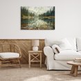 thumbnail image 3 of Stupell Industries Tiled Mountain Landscape Landscape & Nature Painting Wrapped Canvas Art Print Wall Art, 36 x 24, 3 of 8