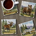 thumbnail image 5 of Thirstystone Mountain Lodge 4-Pack Assorted Tumbled Tile Coasters, 5 of 7