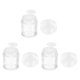 thumbnail image 2 of 3 piezas de envase cosmético vacío multifuncional transparente con tapa 5 ml embotellado cosmético portátil tarro vacío para loción pimienta en polvo 1 agujero Salvador frasco recargable vacio, 2 of 7