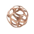 thumbnail image 6 of 8", 6", 4"D Copper Aluminum Geometric Sculpture, by DecMode (3 Count), 6 of 11