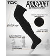 thumbnail image 2 of TCK Prosport Performance Fit Over the Knee Baseball & Softball Socks – Black, Medium, 2 of 2