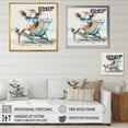 thumbnail image 4 of Designart Cow Lounging With Sunglasses II Canvas Wall Art, 4 of 5