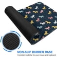 thumbnail image 6 of Long Mouse Pads for Desk,Dark Blue Cartoon Unicorn Pattern Desk Mats on Top Of Desks, Desk Mouse Pad Extra Large with 3mm Non-Slip Base and Stitched Edge for Gaming,Office,Work,Home 31.5"x11.8", 6 of 6