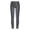 Gray, variant on Women's High Waist Drawstring Leggings Seamless Ribbed Yoga Pants for Loungewear Casual Gym Fitness Wear Gray S