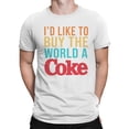 thumbnail image 2 of Officially Licensed Coca Cola Share the Happiness with Coke Men's T-shirt, 2 of 3