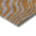 thumbnail image 3 of Addison Rugs Mayfield Premium Machine Washable Transitional Animal Print Orange Rectangle Rug, 10' x 14', 3 of 6