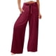 thumbnail image 5 of Pantalones de entrenamiento con cintura elástica para mujer - Pantalones largos lisos, corte holgado informal - Tejido cómodo para todas las ocasiones - Tallas S-XXXXXL, 5 of 7
