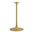 thumbnail image 4 of Modway Lippa 28" Square Wood Grain Bar Table in Gold Cherry Walnut, 4 of 7