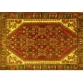 thumbnail image 1 of Ahgly Company Indoor Rectangle Persian Yellow Traditional Area Rugs, 8' x 12', 1 of 4
