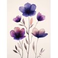 thumbnail image 1 of Qisvanset Framed Canvas Wall Art, 12x16 Inch Moody Flower Botanical Modern Farmhouse Decor, 1 of 5