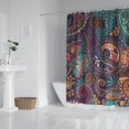 thumbnail image 2 of Multicolor Paisley Pattern Shower Curtain 72"x72" ,Bathroom Decorative Shower Curtains Set with 12 Hooks,Modern Waterproof Washable Shower Curtain, 2 of 6