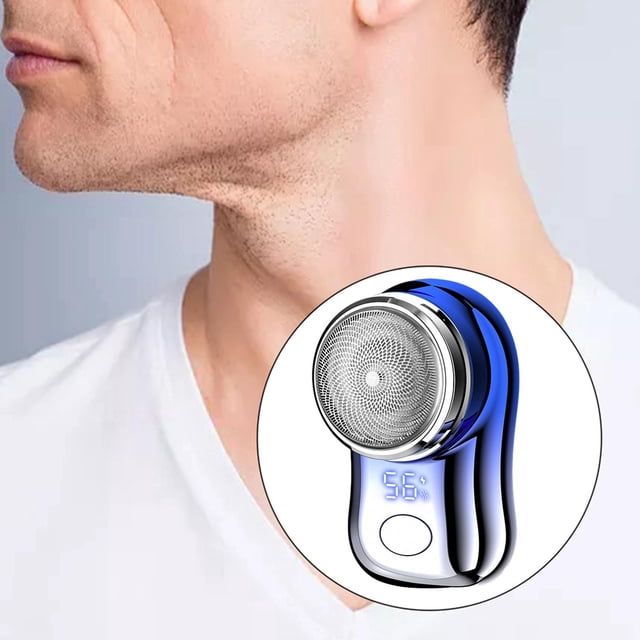 Mini Afeitadora Eléctrica Yinane Facial para Depilación Azul Degradado