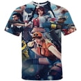 thumbnail image 2 of Ropa de verano para hombre, camisetas con estampado 3D de Free Fire, camisetas de moda para hombre y mujer, camisetas casuales transpirables, camisetas sueltas, camisetas, 2 of 5