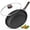 Black-1, variant on Buballino Classic 11.02" Induction-Compatible Metal Griddle Pan for Disc Cooktops，Non Stick Pots and Pan Set