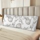 thumbnail image 2 of Balery Hand Drawn Rabbit Funda Protectora para Almohada Corporal de Algodón Hipoalergénico con Cierre(55 x 21 pulgadas), Almohadas No Incluidas, 2 of 7