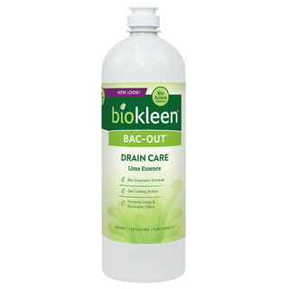 Biokleen Bac-Out Stain & Odor Remover Live Enzyme Cultures & Lime Extract,  32 Fl Oz 