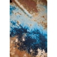 thumbnail image 2 of Erin Berzel 28x40 Gallery Wrapped Canvas Wall Art Titled - Rust Blues II, 2 of 4