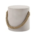 thumbnail image 1 of Mesa decorativa redonda Acme Gene de hormigón sintético gris natural, 1 of 4