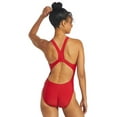 thumbnail image 6 of Sporti Guard Solid Wide Strap One Piece Swimsuit, High Cut, Unpadded, Athletic (Women’s), 6 of 12