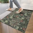 thumbnail image 4 of Bohemian Retro Floral Non-Slip Entryway Door Mat,Boho Indoor Decor Durable Low Plush Door Mat,Washable Welcome Rug for Patio Hallway Home Decor 17x30 Inches, 4 of 6