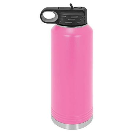 

Maxam JDLWB305 40 oz Stainless Steel Polar Camel Water Bottle Pink