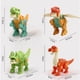 thumbnail image 4 of Juguete de construcción de dinosaurios de plástico, 4 juegos, juguete de dinosaurio desmontable, modelo de dinosaurio, 4 of 8
