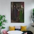 thumbnail image 6 of Netherlandish Painters Jan Van Eyck Portrait Arnolfini's Poster Picture Print Canvas Poster Wall Paint Art Posters Decor Modern Home Artworks Gift 24x36inch(60x90cm), 6 of 6